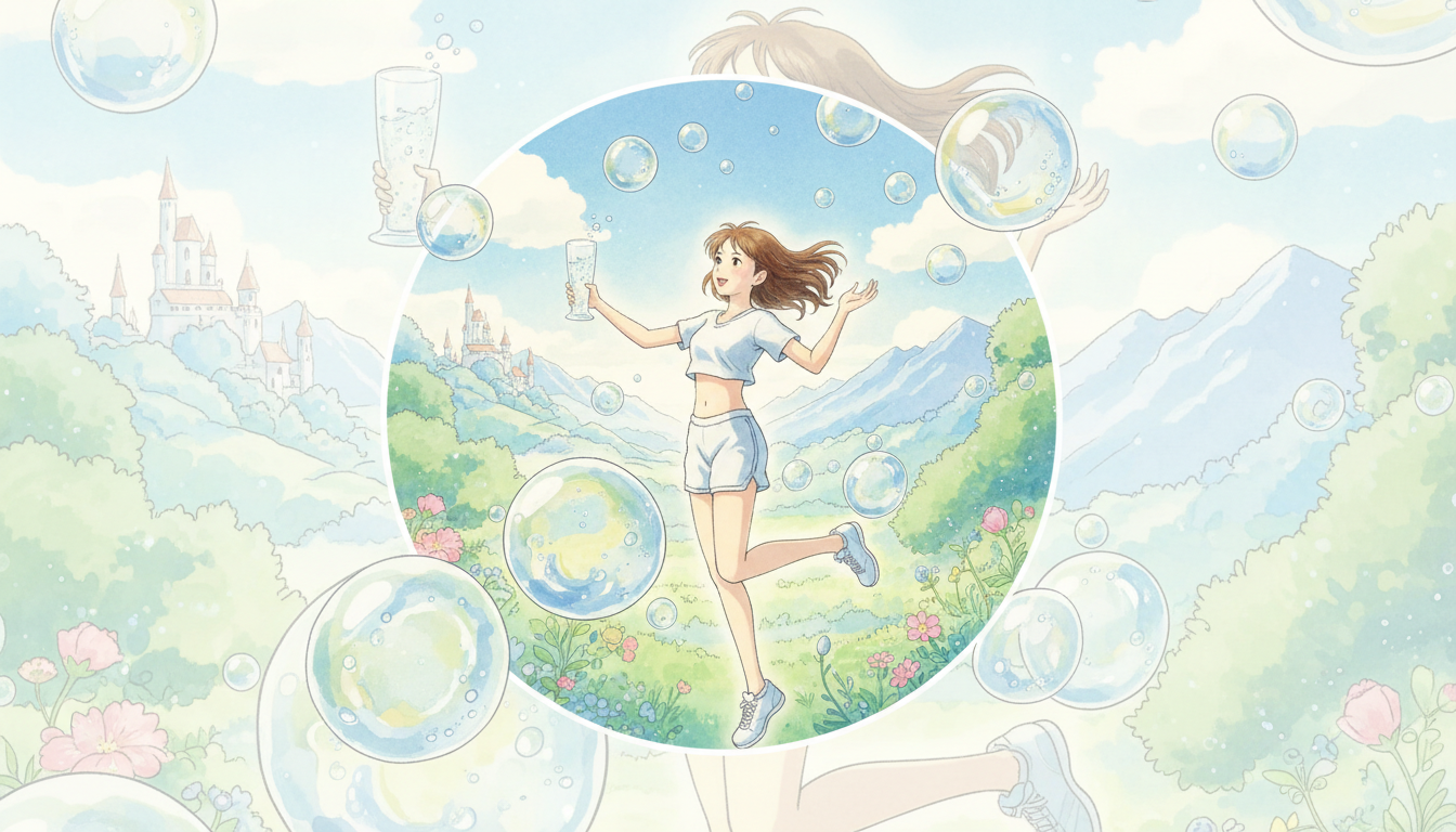 炭酸水のダイエット効果とは