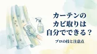 カーテンのカビ取りは自分でできる？