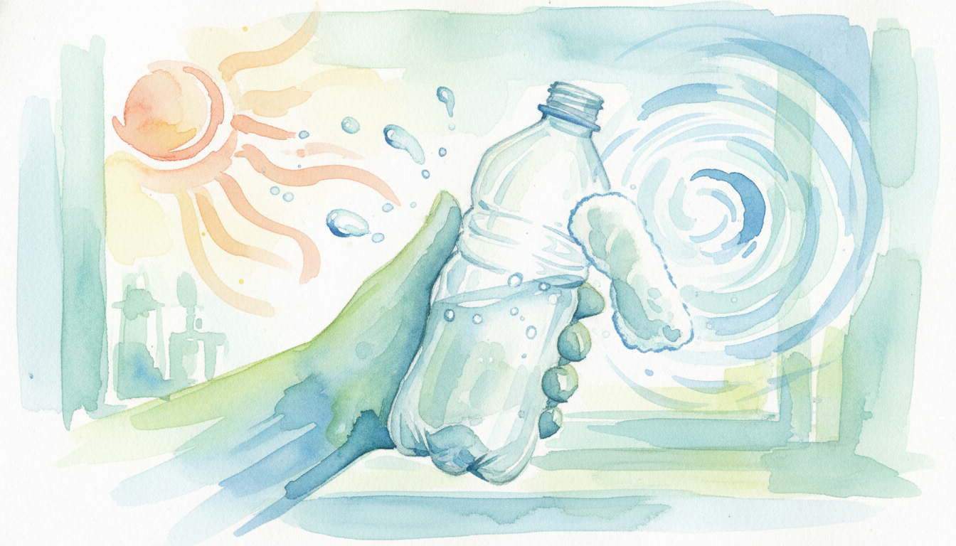 ペットボトルを早く乾かすなら「振る」「拭く」「温める」が基本