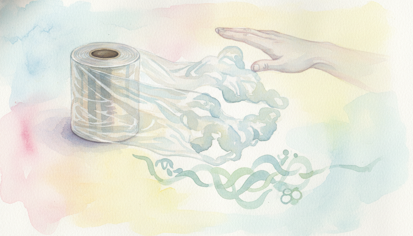 ラップがくっついてしまう理由を知っておきましょう