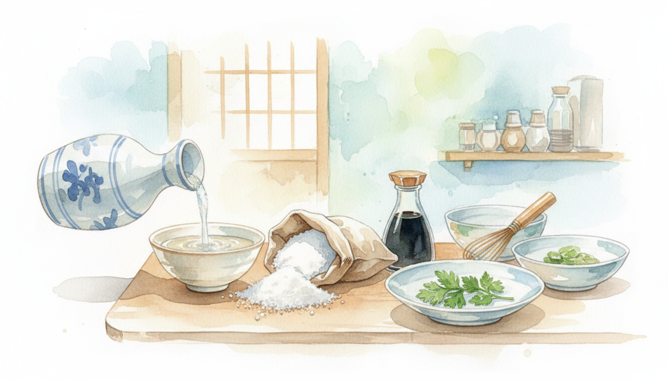 みりんの代用は日本酒+砂糖が基本です