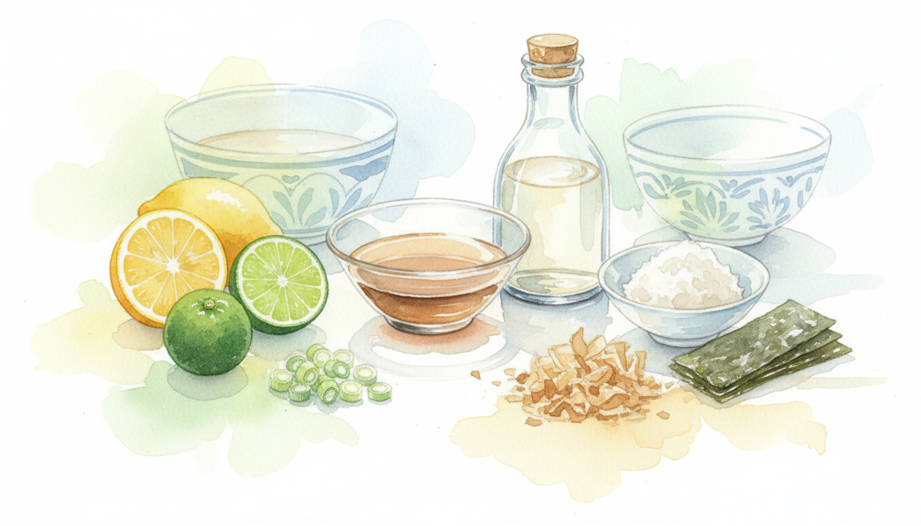 なぜ家庭の調味料でポン酢が再現できるのか