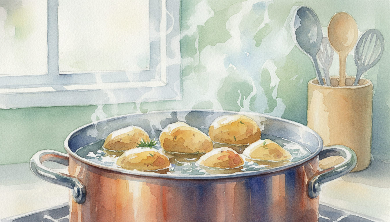 じゃがいもの茹で時間は12～30分が目安