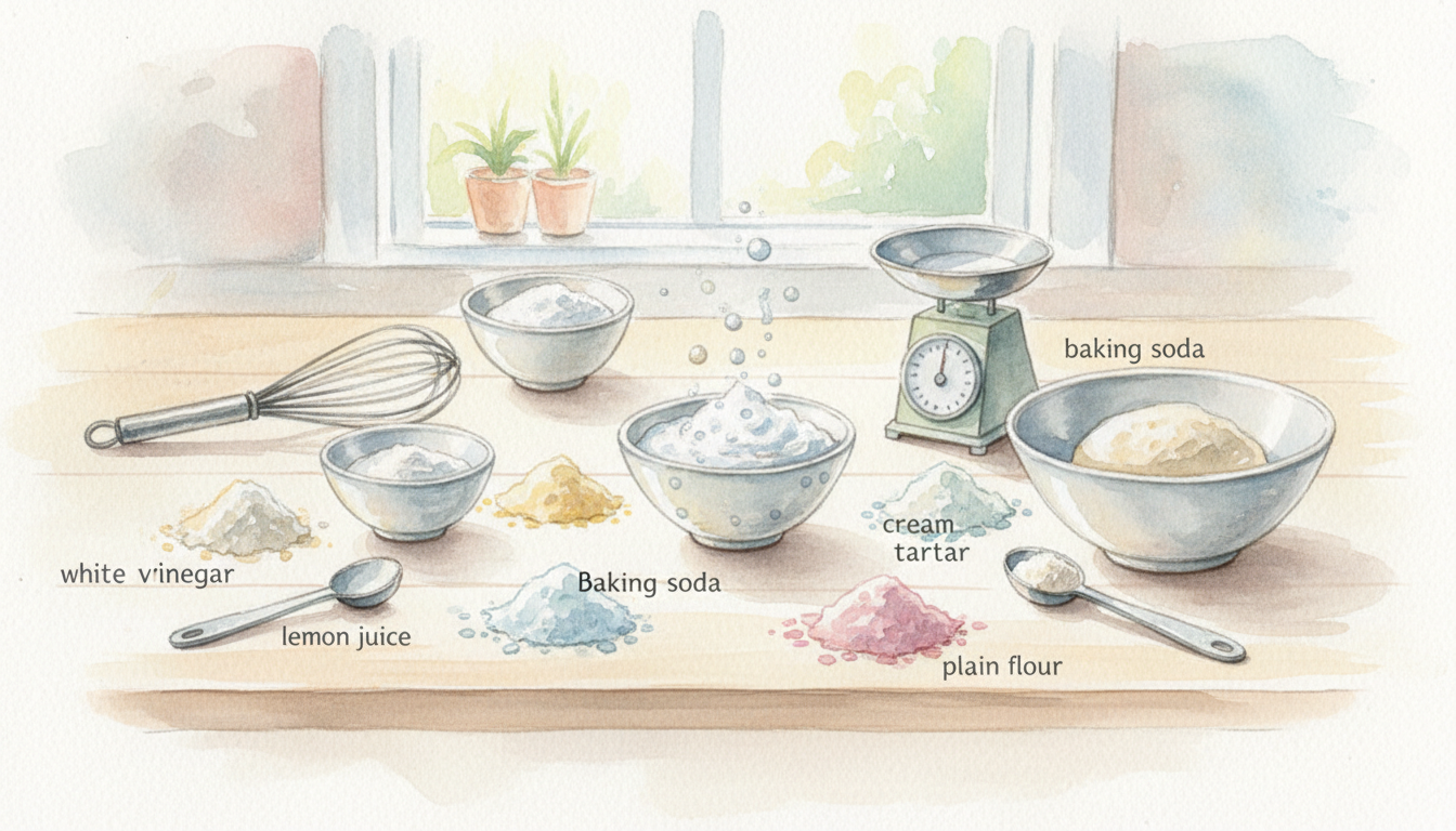 ベーキングパウダーが代用できる理由を知っておきましょう