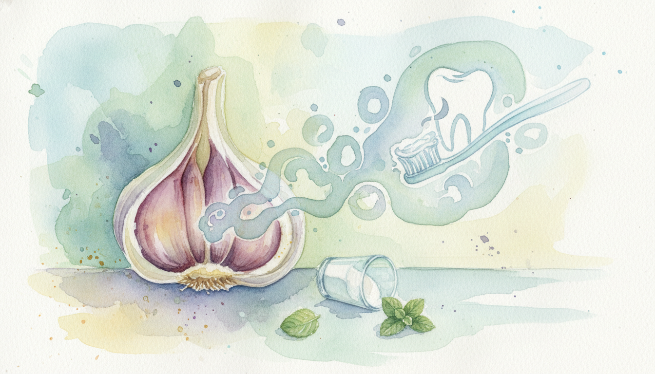 なぜ歯磨きだけでは匂いが消えないの？