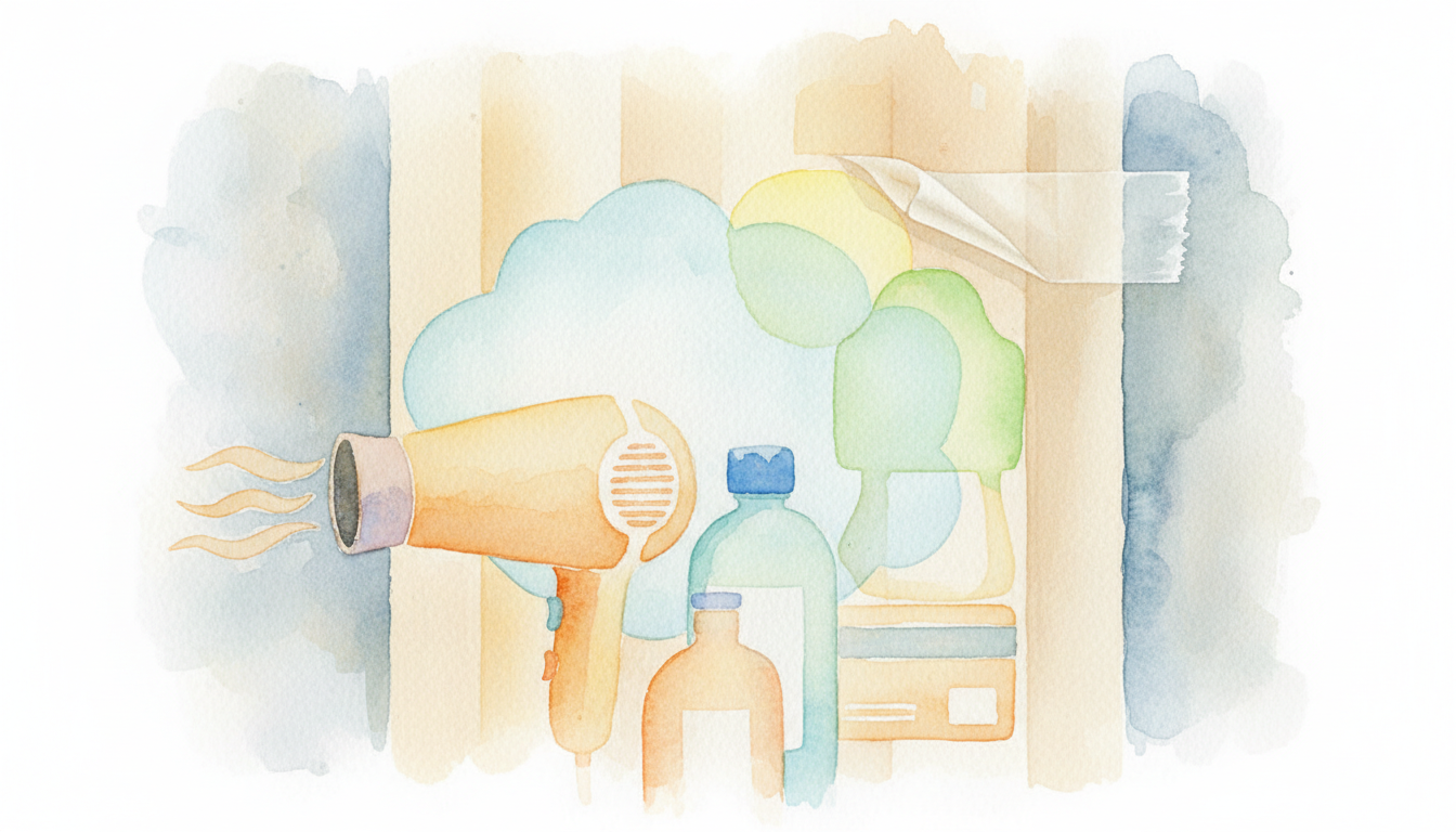 なぜ家にあるもので両面テープが剥がせるの？