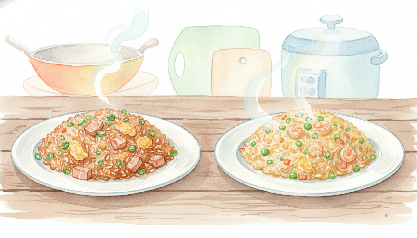 焼き飯とチャーハンの基本的な違い