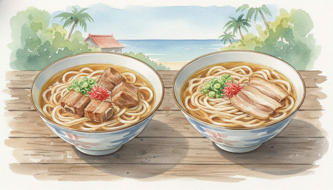 トッピングのお肉が違うだけなんです